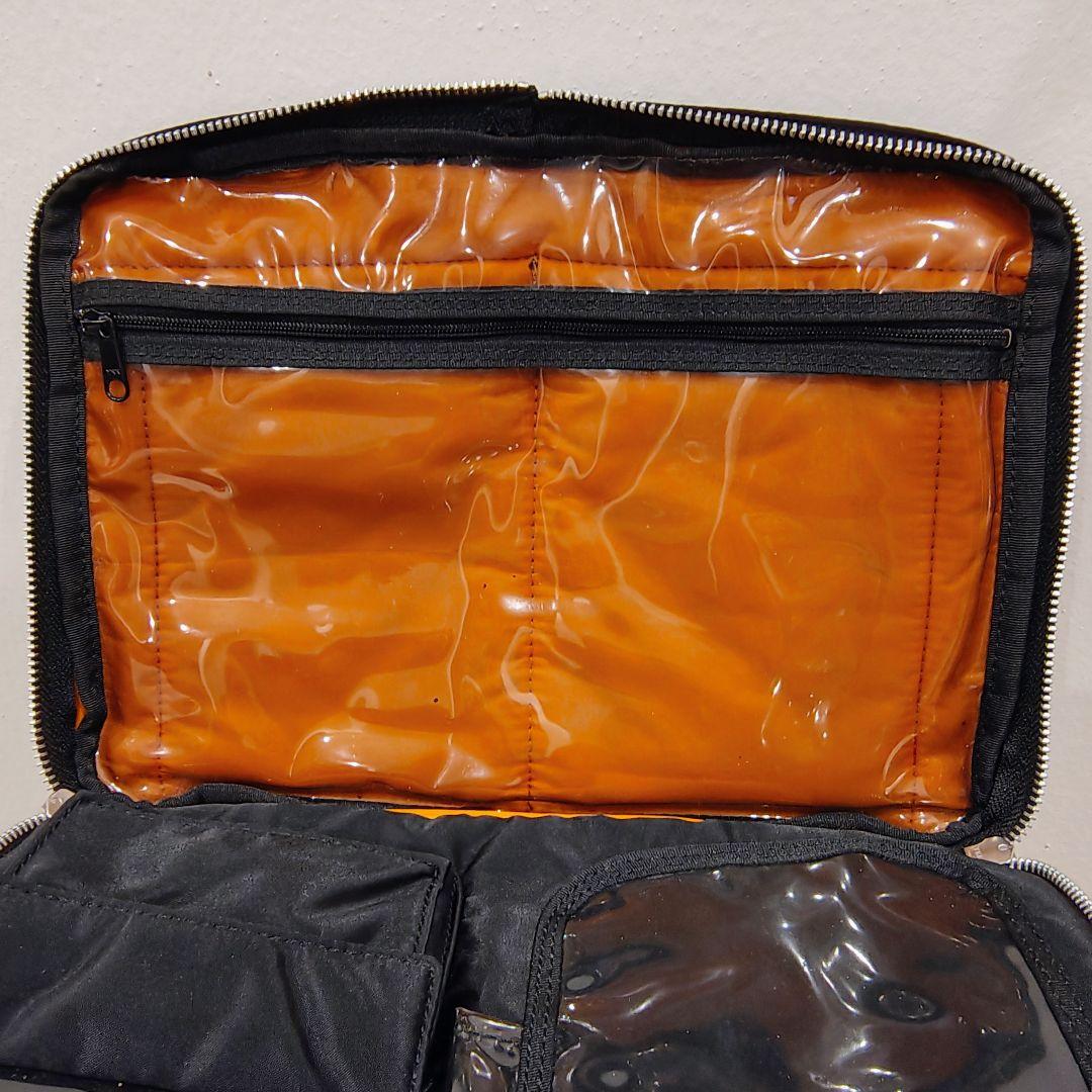 【PORTER／ポータータンカー ショルダーバッグ ブラック 2層式 廃盤モデル