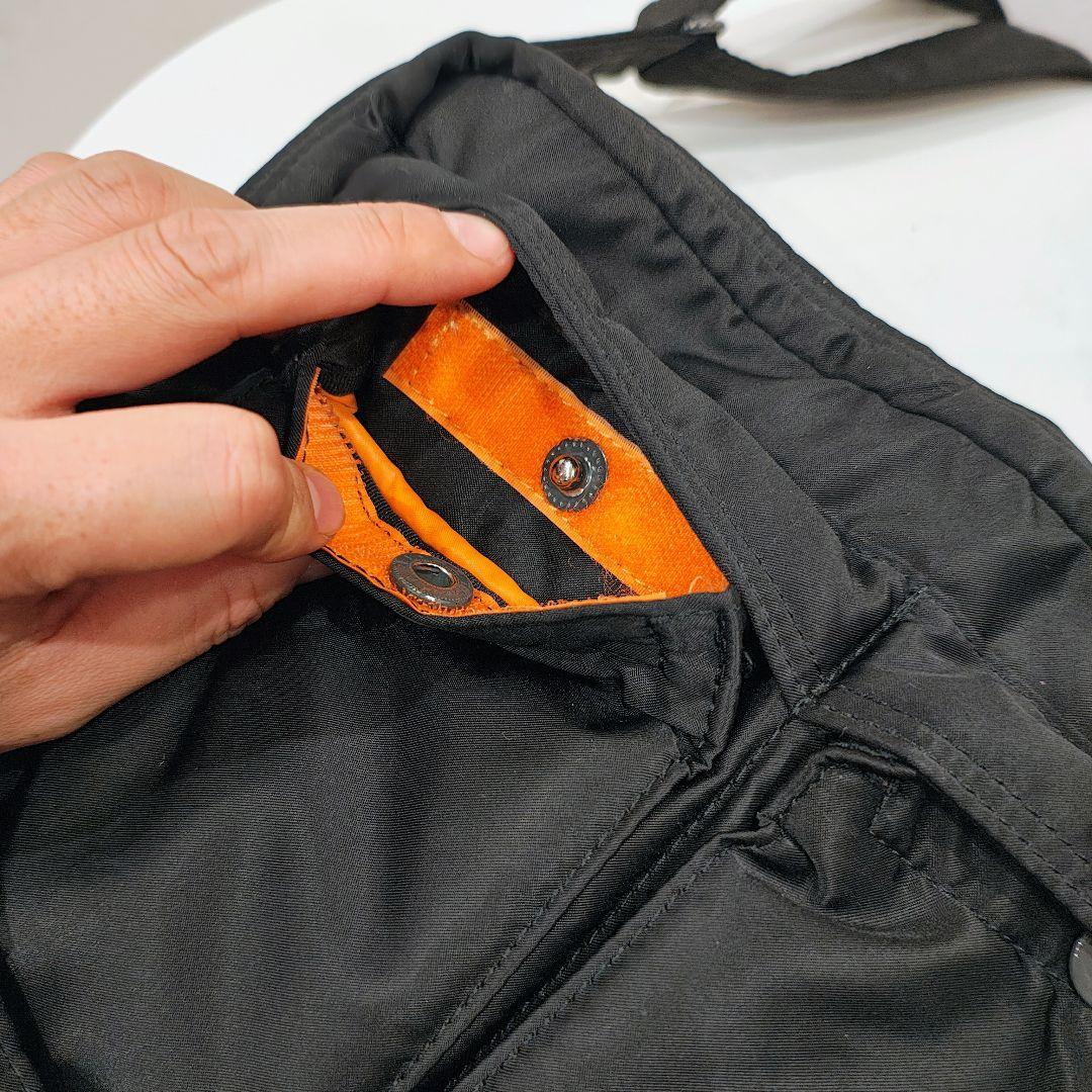 【PORTER／ポータータンカー ショルダーバッグ ブラック 2層式 廃盤モデル