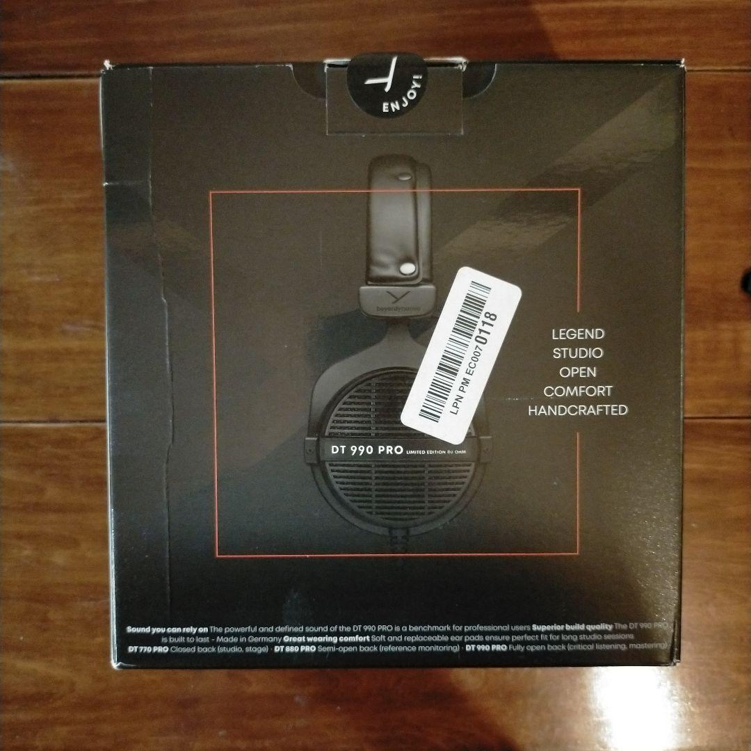 beyerdynamic DT 990 PRO 限定ブラックエディション 80Ω