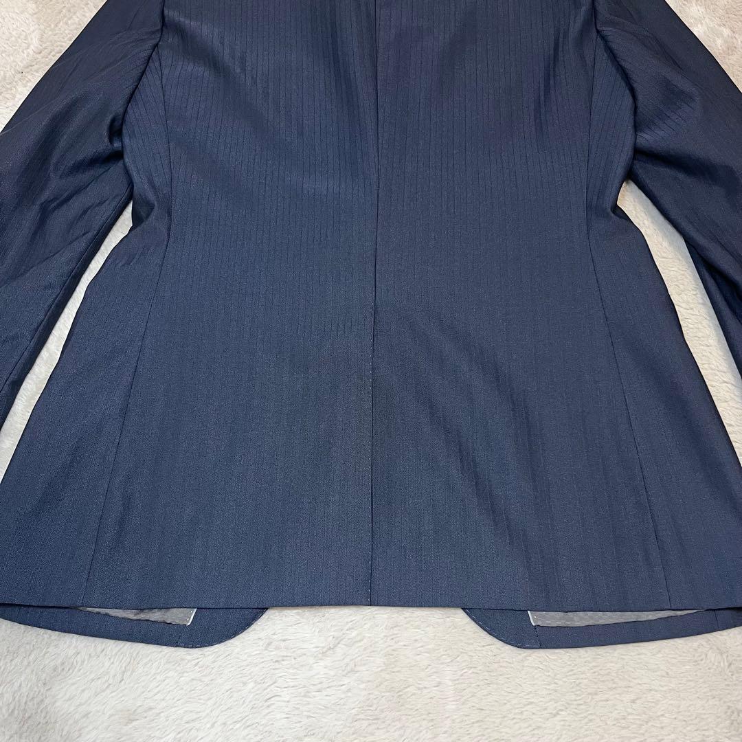 ☆美品☆ ORIHICA 3ピース リバーシブルベスト スーツ ネイビー A6
