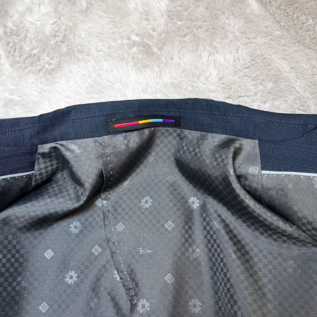 ☆美品☆ ORIHICA 3ピース リバーシブルベスト スーツ ネイビー A6