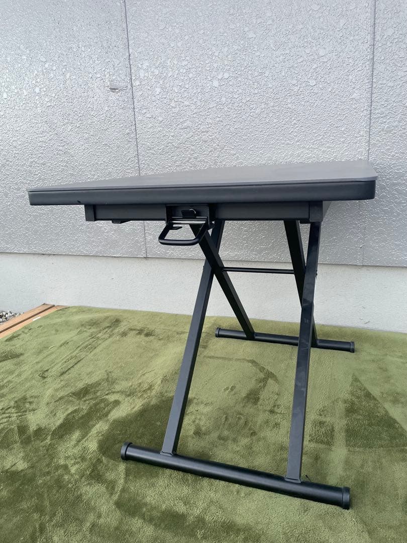 ニトリ セラミック昇降ダイニングテーブル(GY AT01) 幅120cm