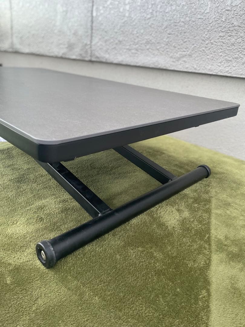 ニトリ セラミック昇降ダイニングテーブル(GY AT01) 幅120cm