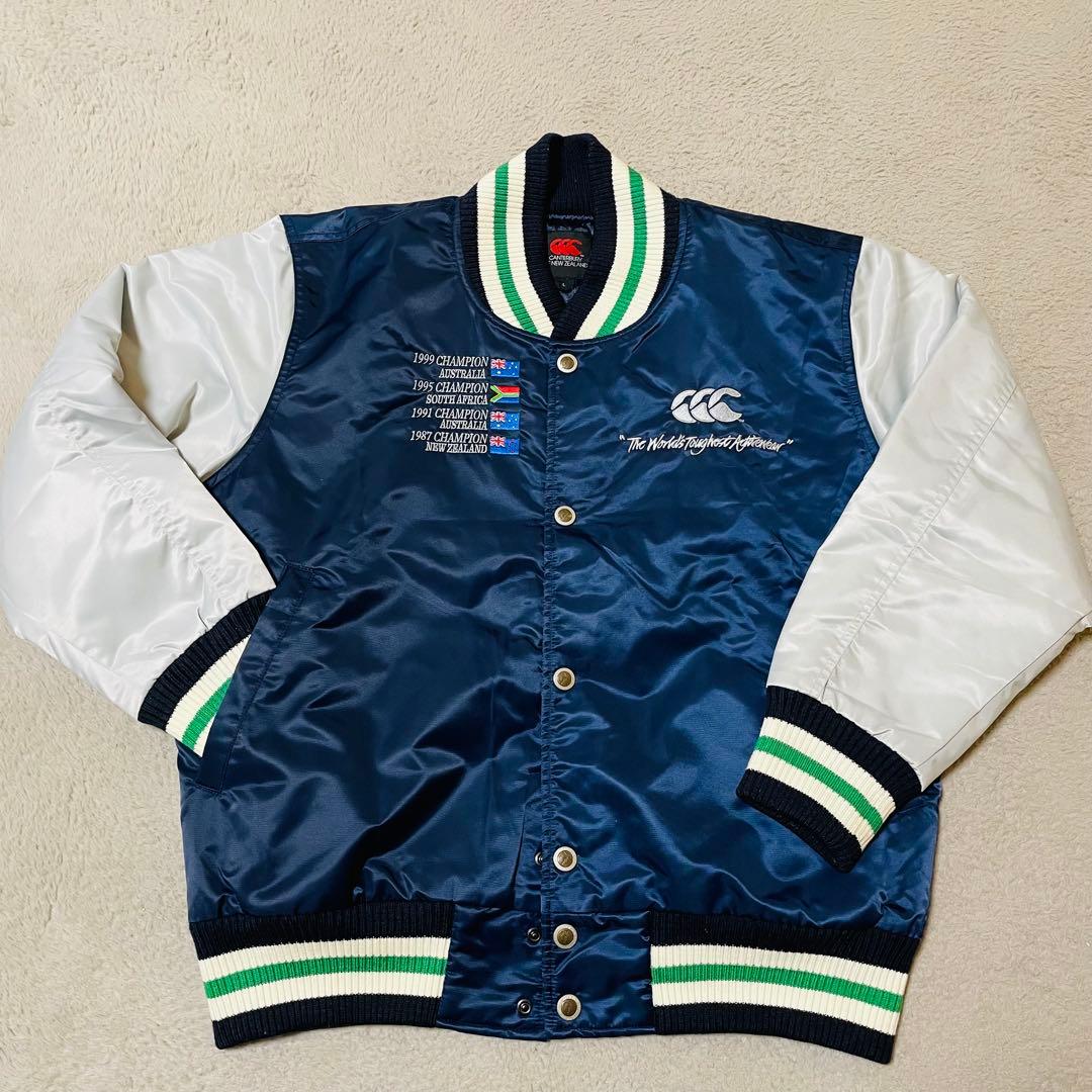 ✨新品✨90s カンタベリー Canterbury スタジャン 記念品 ラグビー