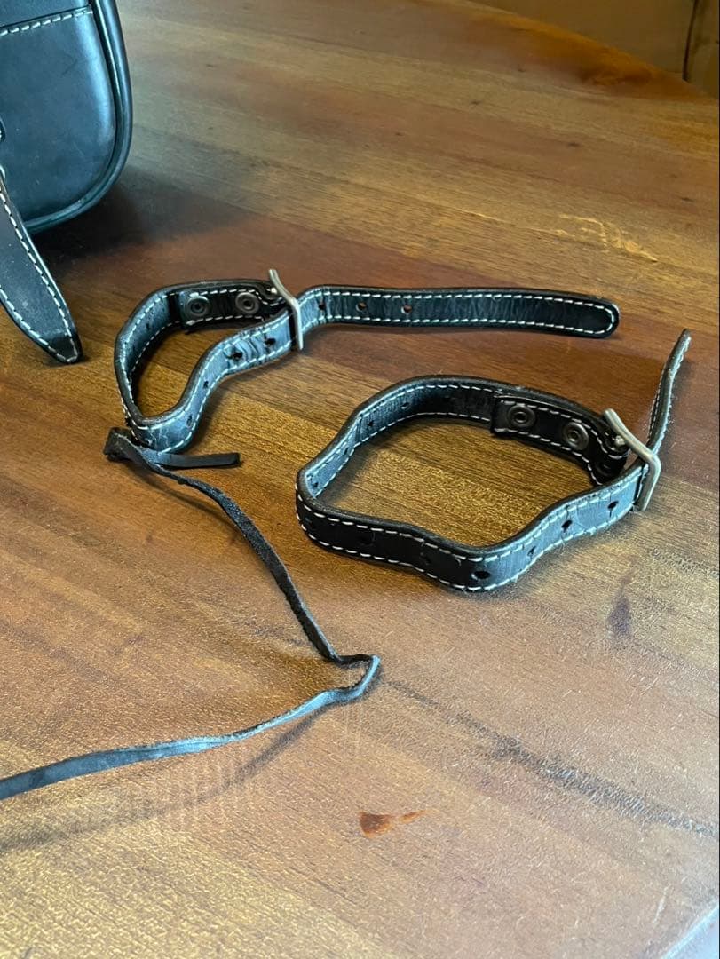 デグナー　レザー製　サドルバッグ　サイドバッグ