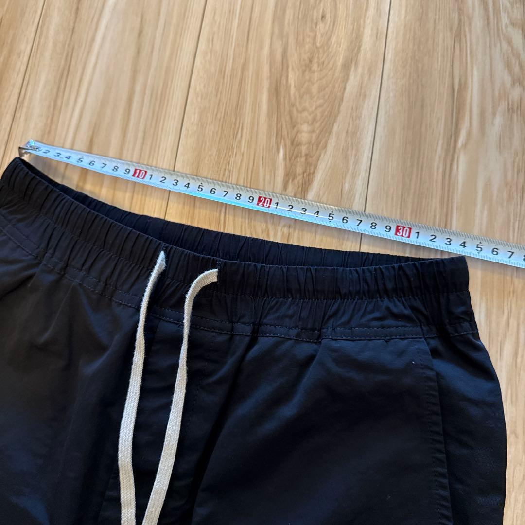 リックオウエンス ダークシャドウ サルエルパンツ ナイロン 黒 XS