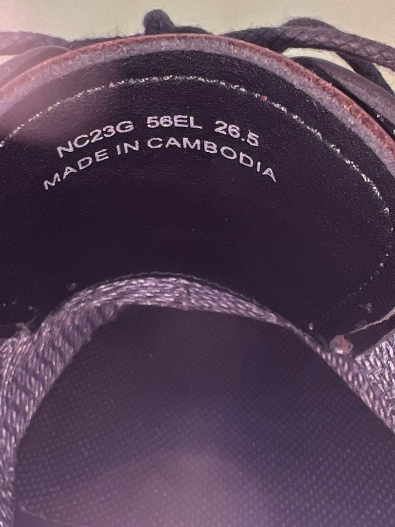 REGAL Uチップ 56EL ダークブラウン26.5cm GORE-TEX