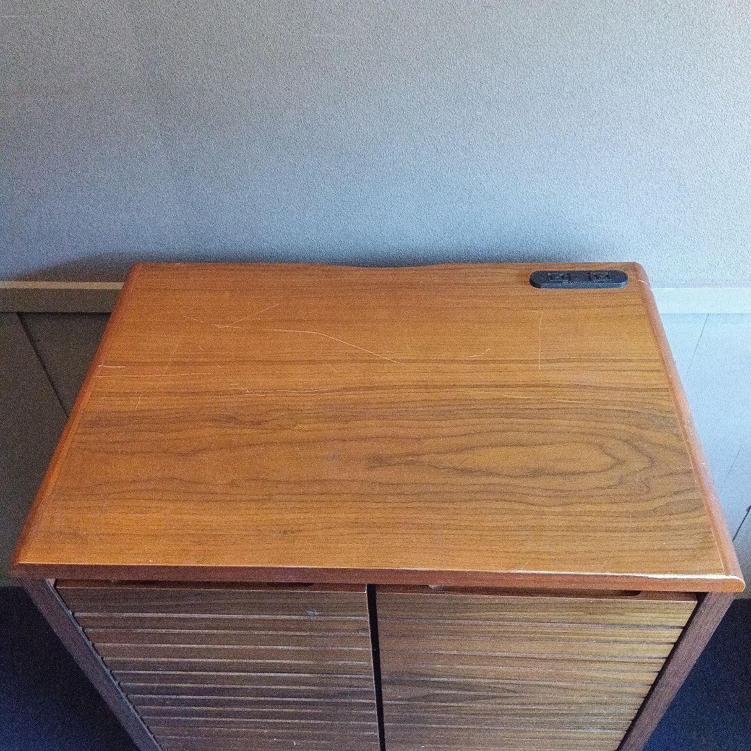 木製キャビネット 引き出し付き 　棚板無し