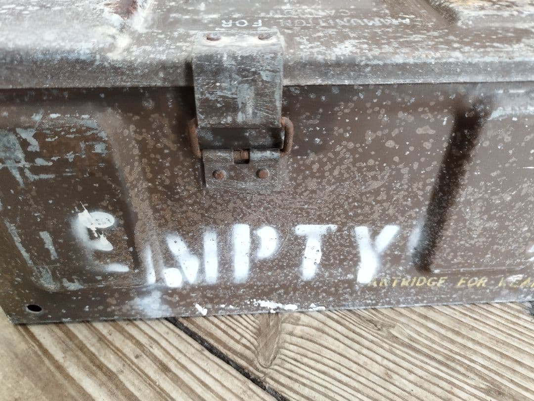 (5051)US．CANONアーモボックス米軍実物　ユーズド