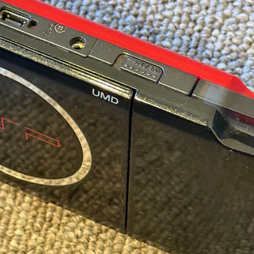 PSP-3000 本体 レッド ブラック 箱付き
