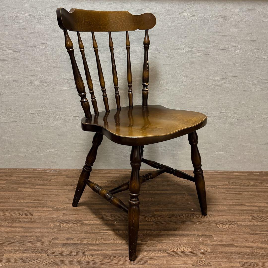 飛騨産業　キツツキマーク　ウィンザーチェア　2脚セット