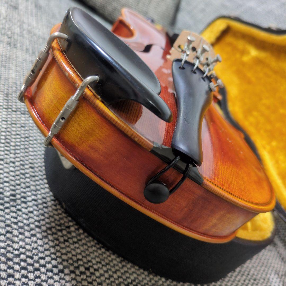 【特価】SUZUKI NO.520 バイオリン 1/2 1987 杉藤弓 虎杢