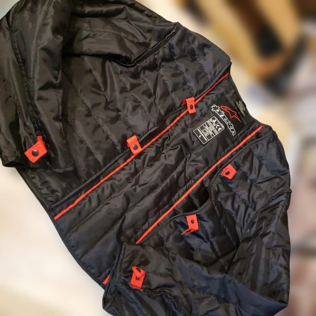 ハサンalpinestars バイクジャケット専用ハンガー付Lサイズ