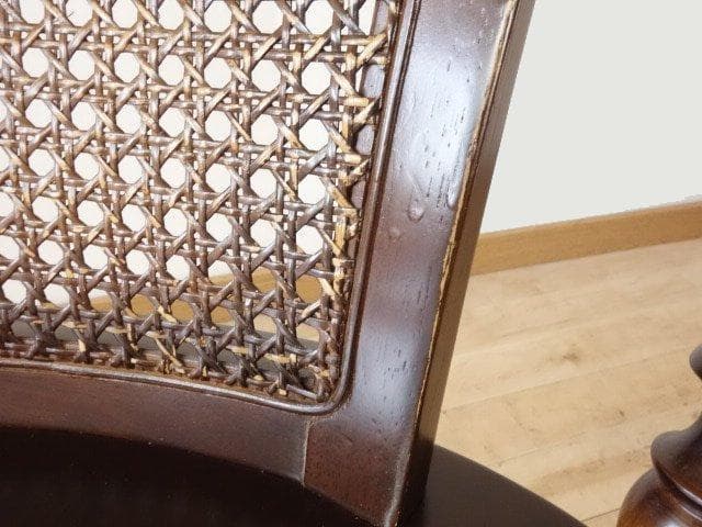 飛騨産業　キツツキ　穂高　アームチェアーB　イス　 木製　再塗装済ＵＳＥＤ