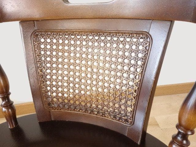 飛騨産業　キツツキ　穂高　アームチェアーB　イス　 木製　再塗装済ＵＳＥＤ