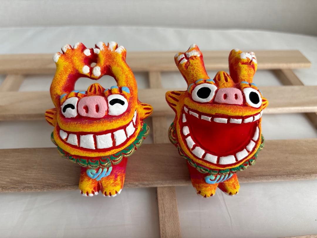 米子焼き　シーサー　6体セット