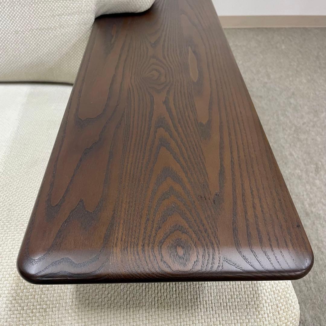 【karimoku】2人掛椅子ロングUU4512K117(2014年生産)