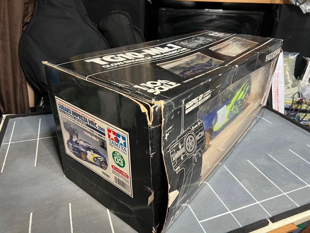 u*f様 タミヤTG-10Mk.1 インプレッサ1/10ラジコンカー他パーツ工具