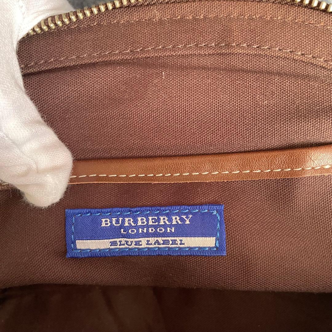 美品 希少 BURBERRY ハンドバック ピンク バーバリーチェック チェーン