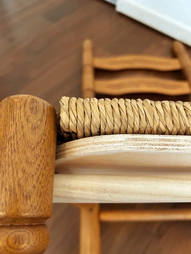 アントステラ(AUNT STELLA)のラダーバック・チェア②リペア済み