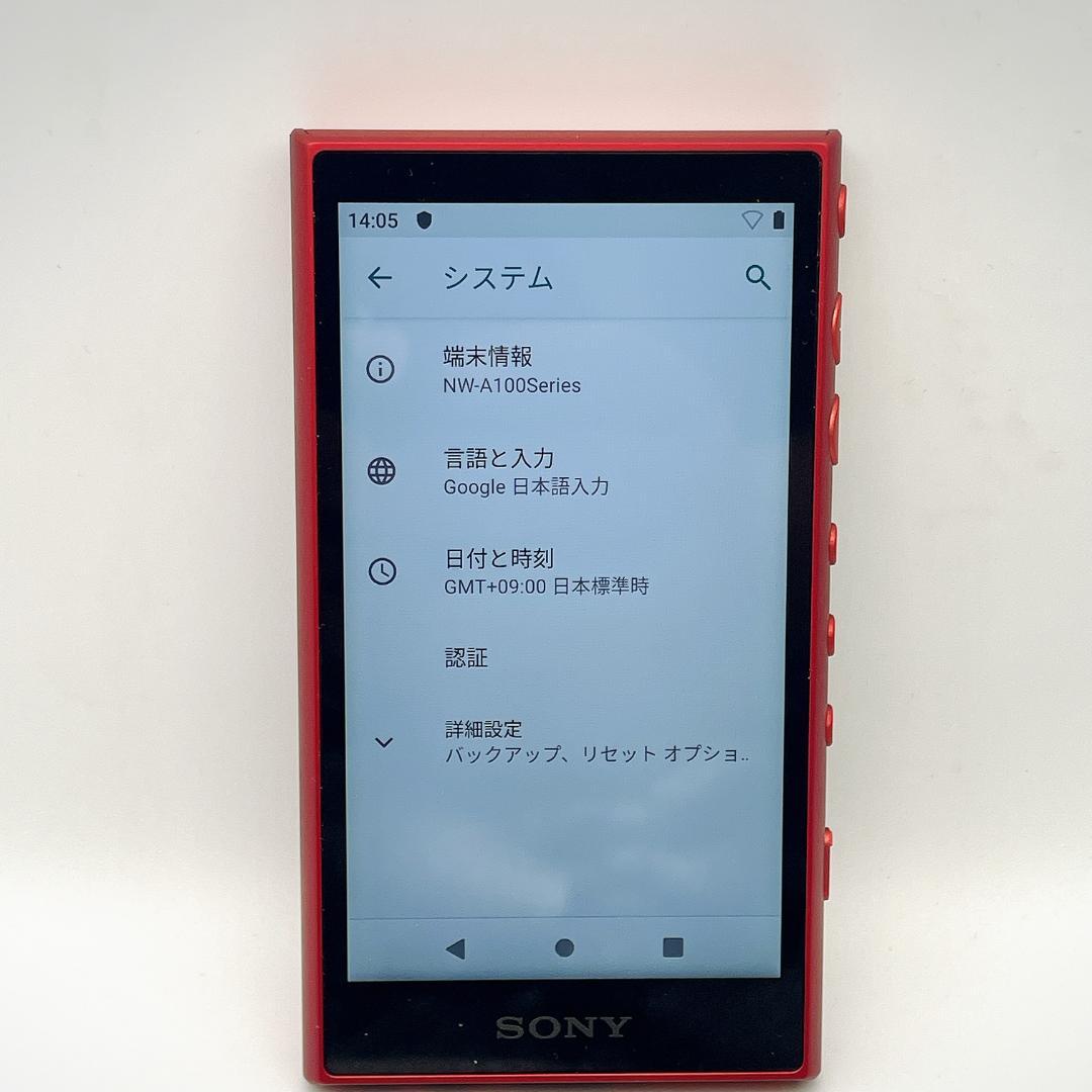 【未使用級・希少】SONY WALKMAN NW-A107 64GB レッド