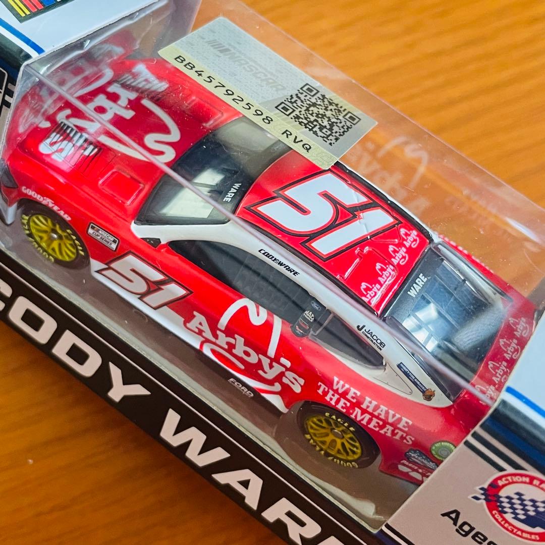 ナスカー 1/64 コディ ウェア アービーズ Arby’s 2025