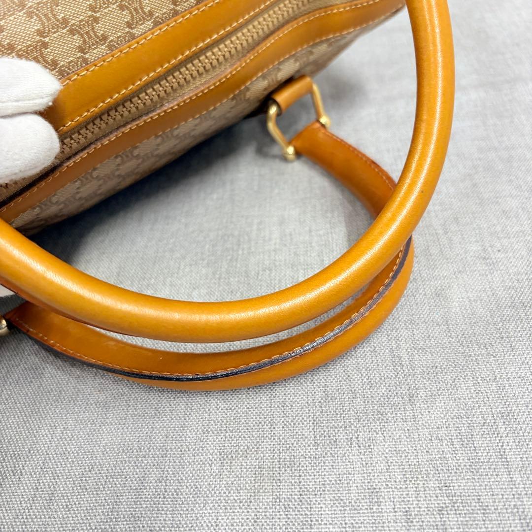 CELINE セリーヌ マカダム トリオンフ ハンドバッグ ミニボストン PVC