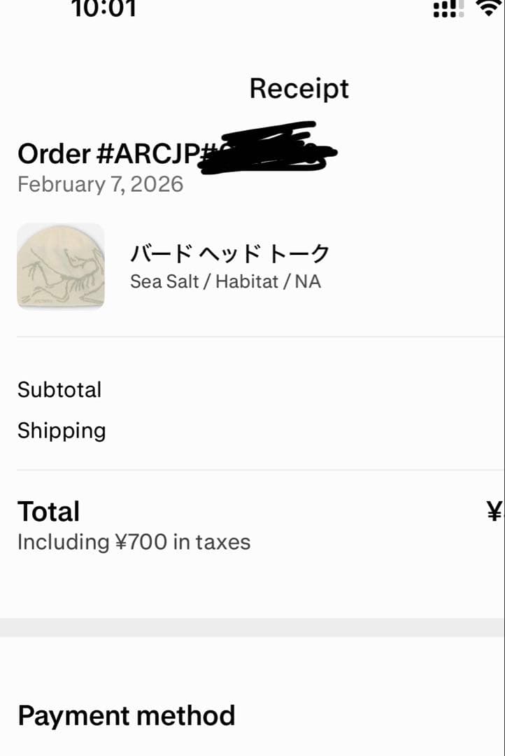 ARC'TERYX バードヘッドトーク ビーニー