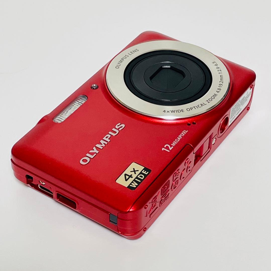 OLYMPUS オリンパス コンパクトデジタルカメラ VG-110 レッド