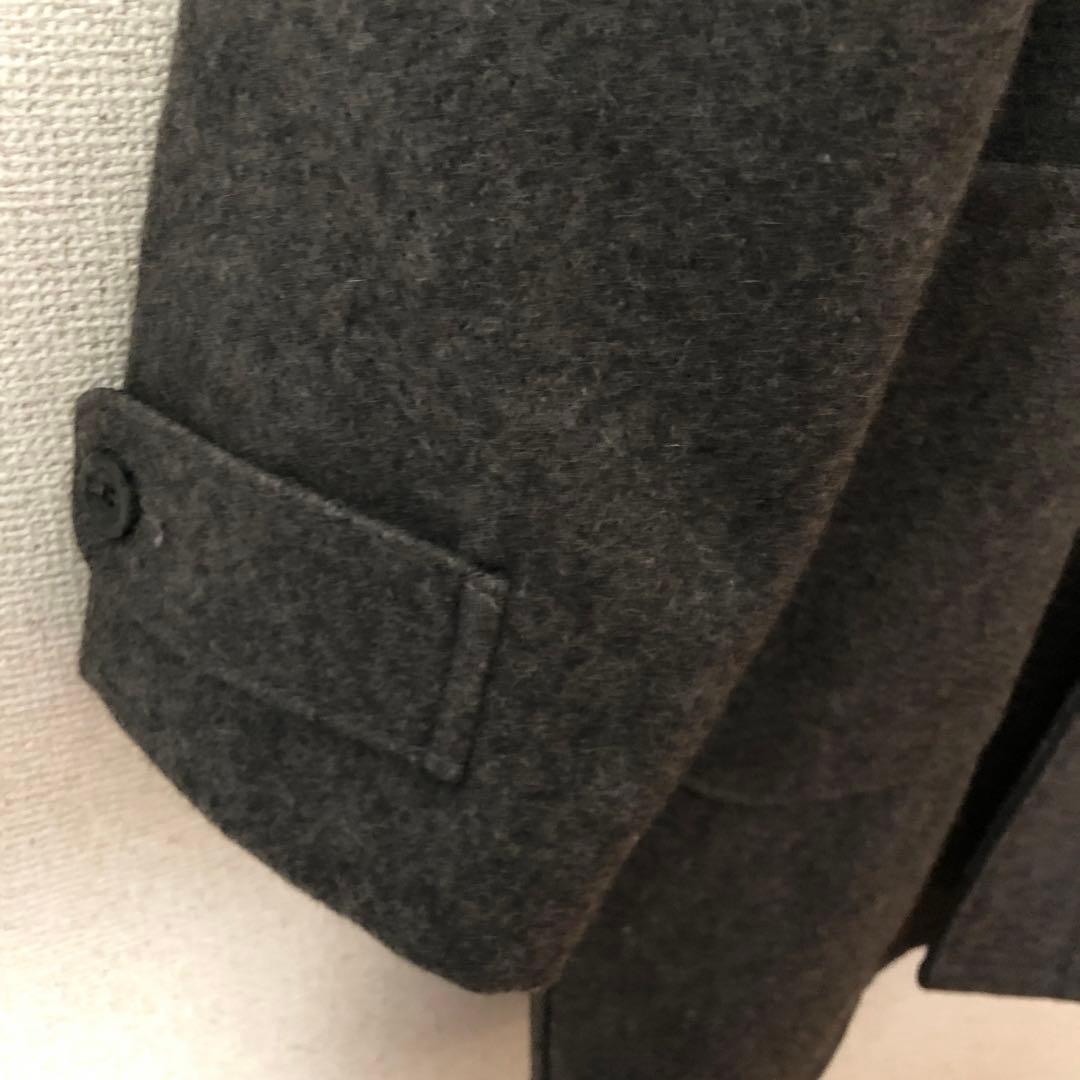 新品 SCHOTT USA製 ダッフルコート グレー 40 希少