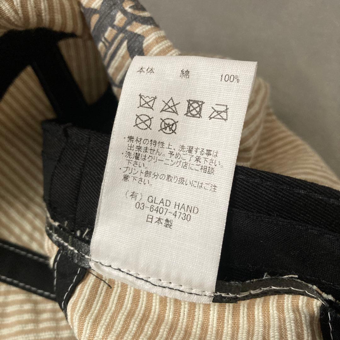 帽子 GANGSTERVILLE CIRCLE SIG CASQUETTE BEIGE