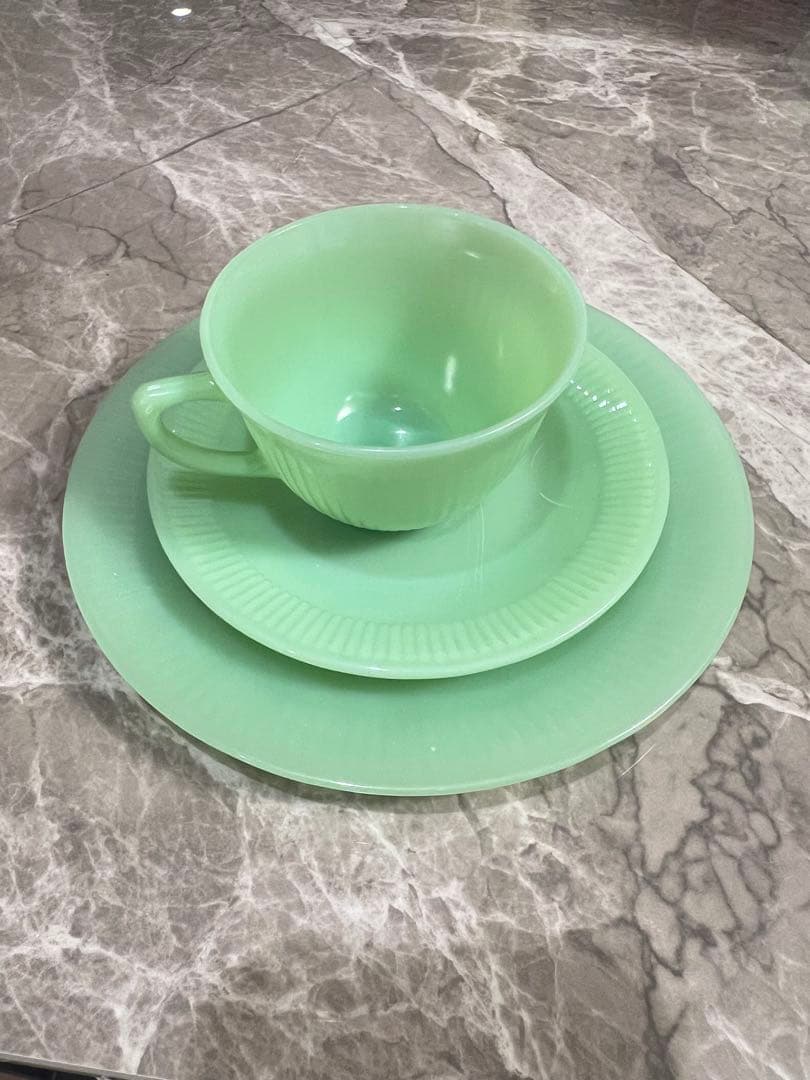 ファイヤーキング8点セット　ジェダイ ティーカップ　ソーサー　プレート