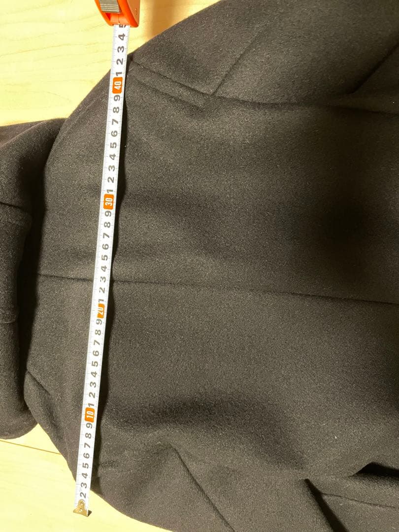 美品　ORCIVAL オーチバル　メルトン フード付きシングルコート　サイズ3