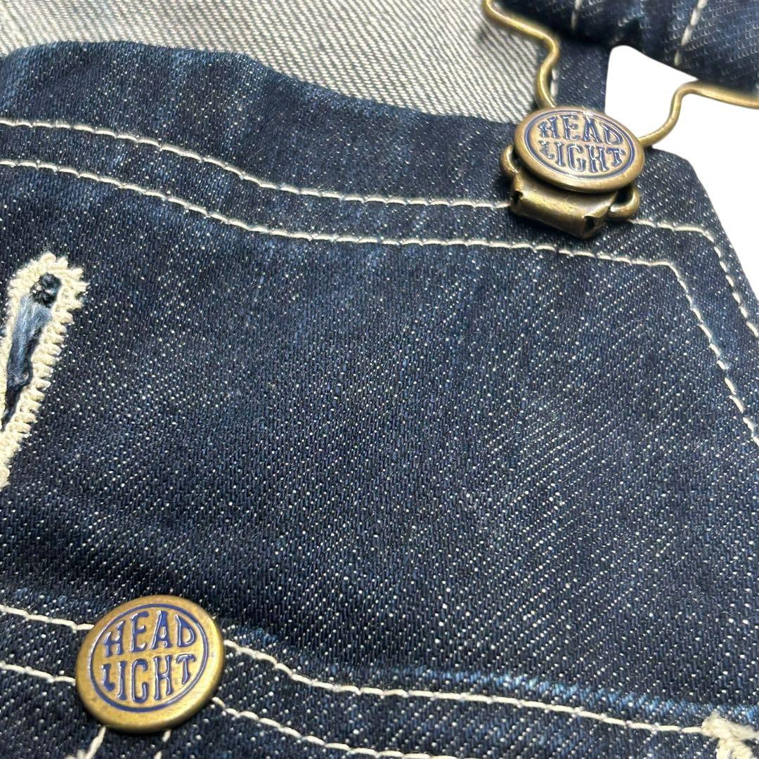 ◾️美品◾️HEAD LIGHT ◾️ヘッドライト◾️デニム オーバーオール◾️40s復刻
