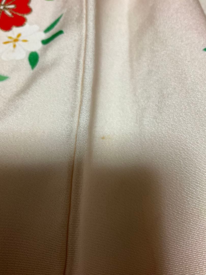 七五三　お正月　女の子　正絹　着物　長襦袢　肌着　7歳