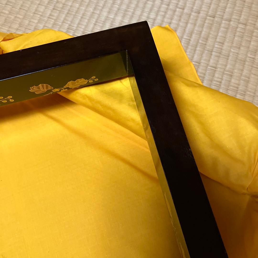 茶道具「踊桐蒔絵炉縁（おどりぎりまきえろぶち）」　塗師「平安浄白造」