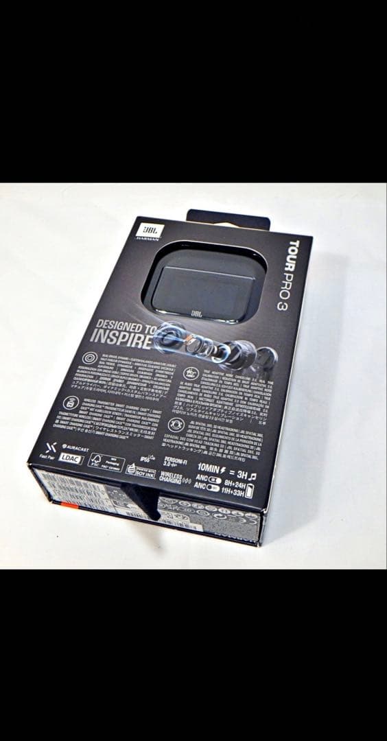 美品‼️JBL Tour Pro 3 ワイヤレスイヤホン ブラック