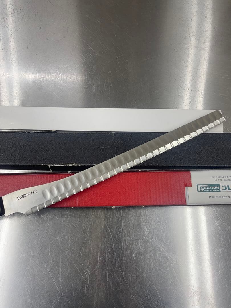 【新品未使用】グレステンサーモンスライサーカステラ　ケーキスライサー　345GC