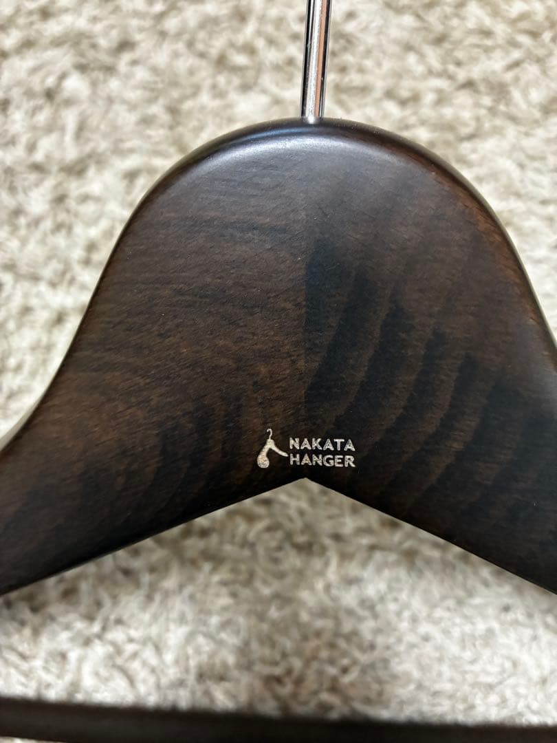 ナカタハンガー　メンズ　スーツハンガー　6本セット