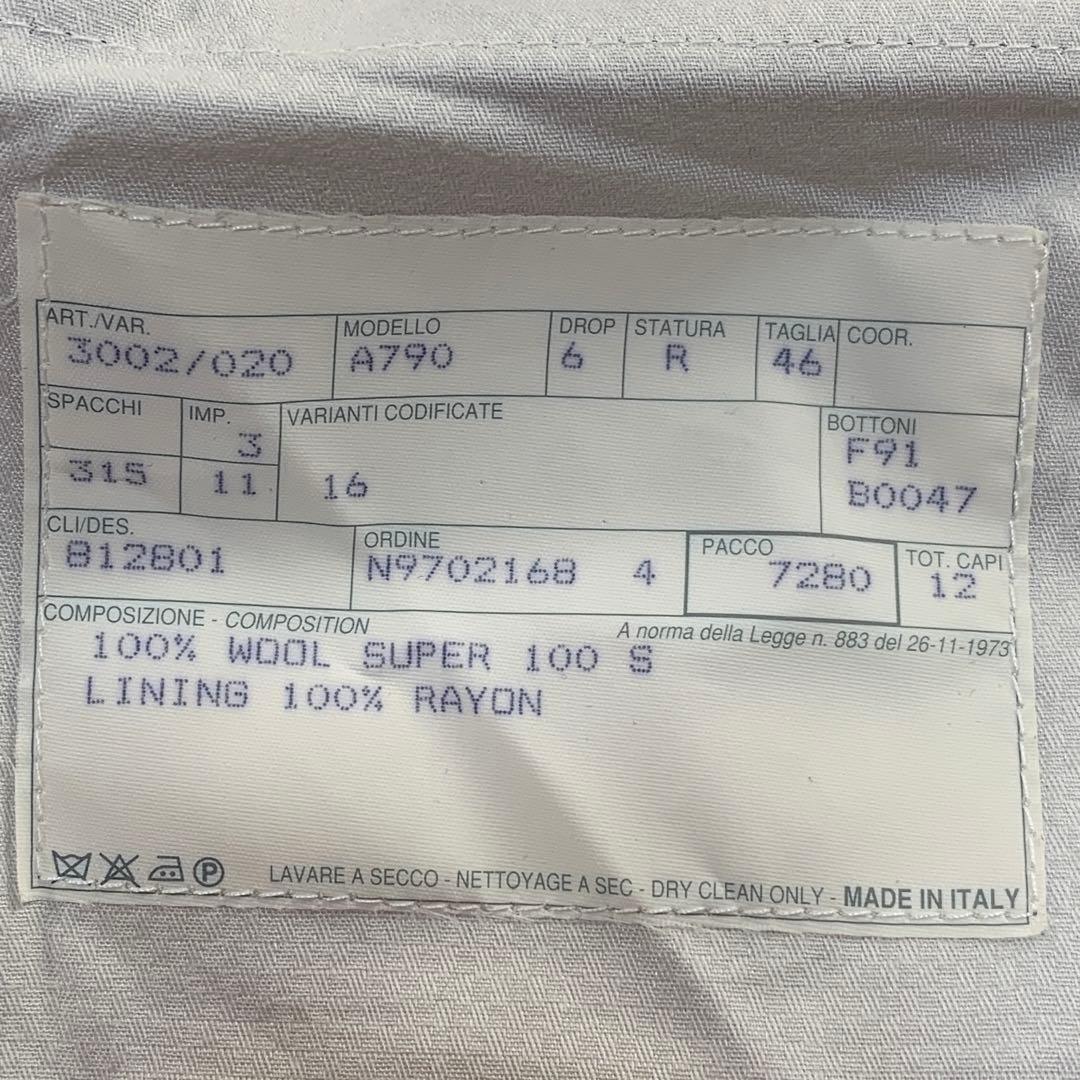 【極美品】BELVEST ダブルスーツセットアップ Super100’s 伊製