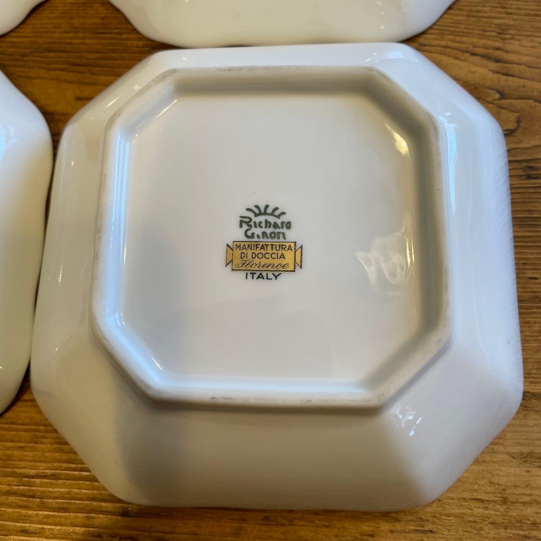 キャットマンリチャードジノリRichard Ginori バラローズ柄4枚