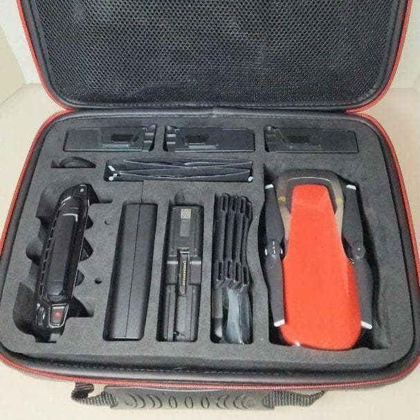 ドローン DJI MAVIC AIR （赤） 専用ケース セット