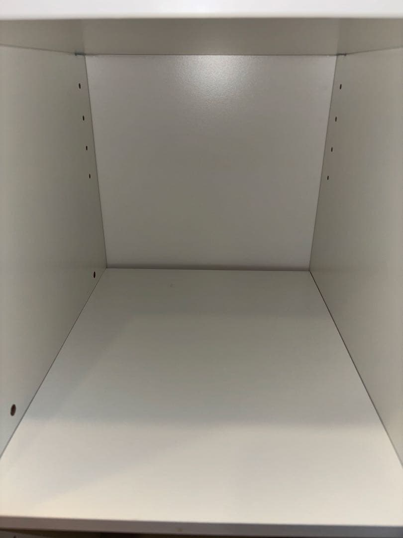 【7月末まで値下げ】送料込　組立済み　ニトリ食器棚レンジ台