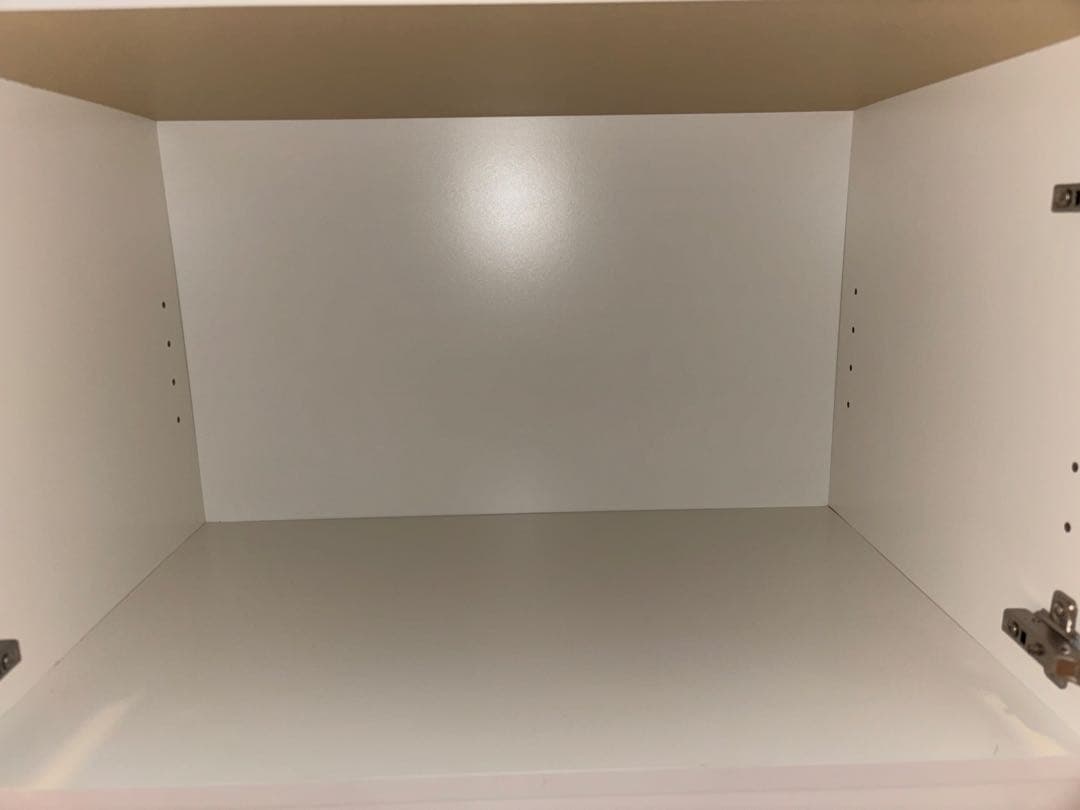 【7月末まで値下げ】送料込　組立済み　ニトリ食器棚レンジ台