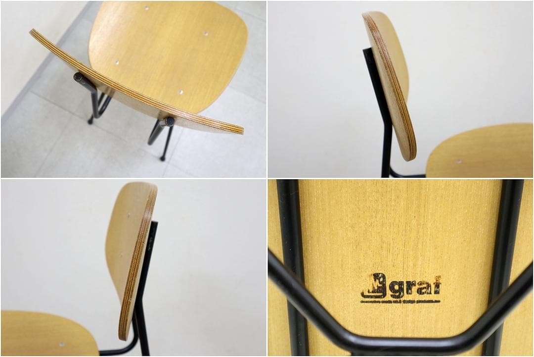 1 graf グラフ プランクトンチェア ダイニングチェア 椅子 モダン 木製