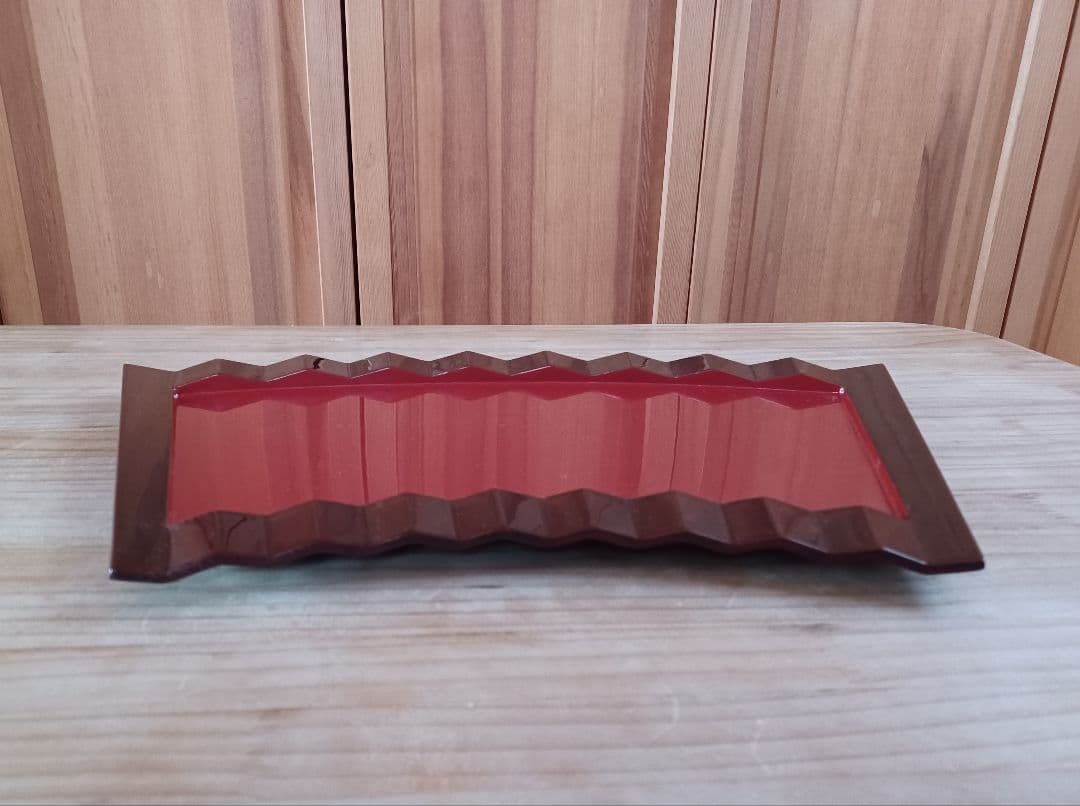 木曽漆器 扇盆付酒盃セット