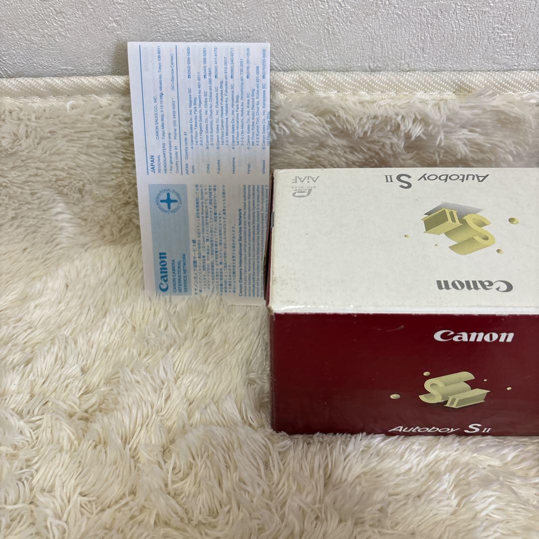 CANON Autoboy S Ⅱ フィルムカメラ 箱付き