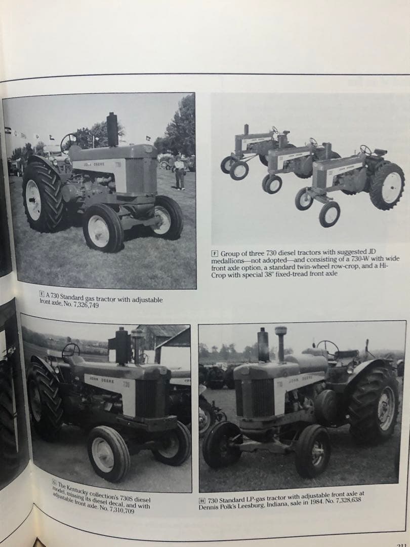 洋書 JOHN DEERE TRACTOR and EQUIPMENT vol.1