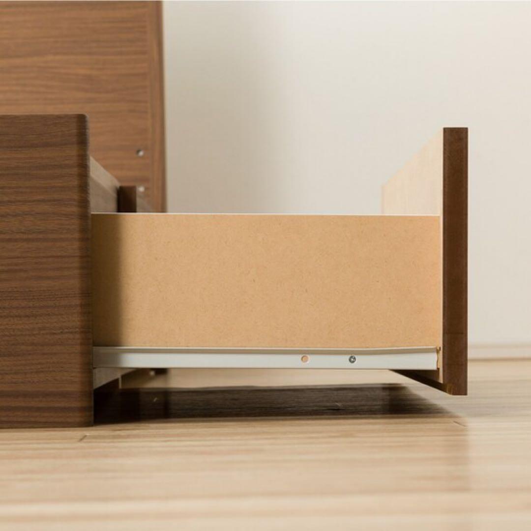 送料込み　ニトリ クイーン ベットフレーム 収納・コンセント付　アザン3浅型