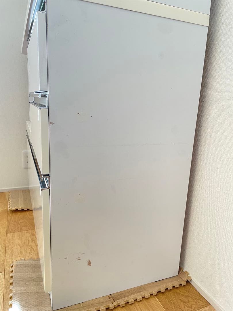 食器棚 レンジ台 レンジボード キッチンボード　カップボード　白ホワイト　送料込